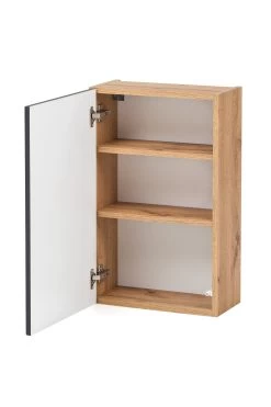 Hangkast Kornel/Luna 40cm 1 Deur - Eik/matgrijs -Songmics Winkel 566.3182 2b 4fde