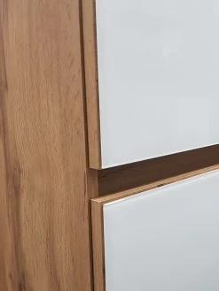 Badkamercombinatie Helina 5 5-delig - Eik/wit -Songmics Winkel 566.3222 17 c6d5