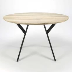 Eetkamertafel Vie Ø120 - Eik -Songmics Winkel 5681 59 3 11a6