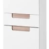 Hoge, Brede Kast Siena 40cm - Wit/bruin -Songmics Winkel 573ac90887659 hd286 3022 image 1463470344 286.3022 ee24