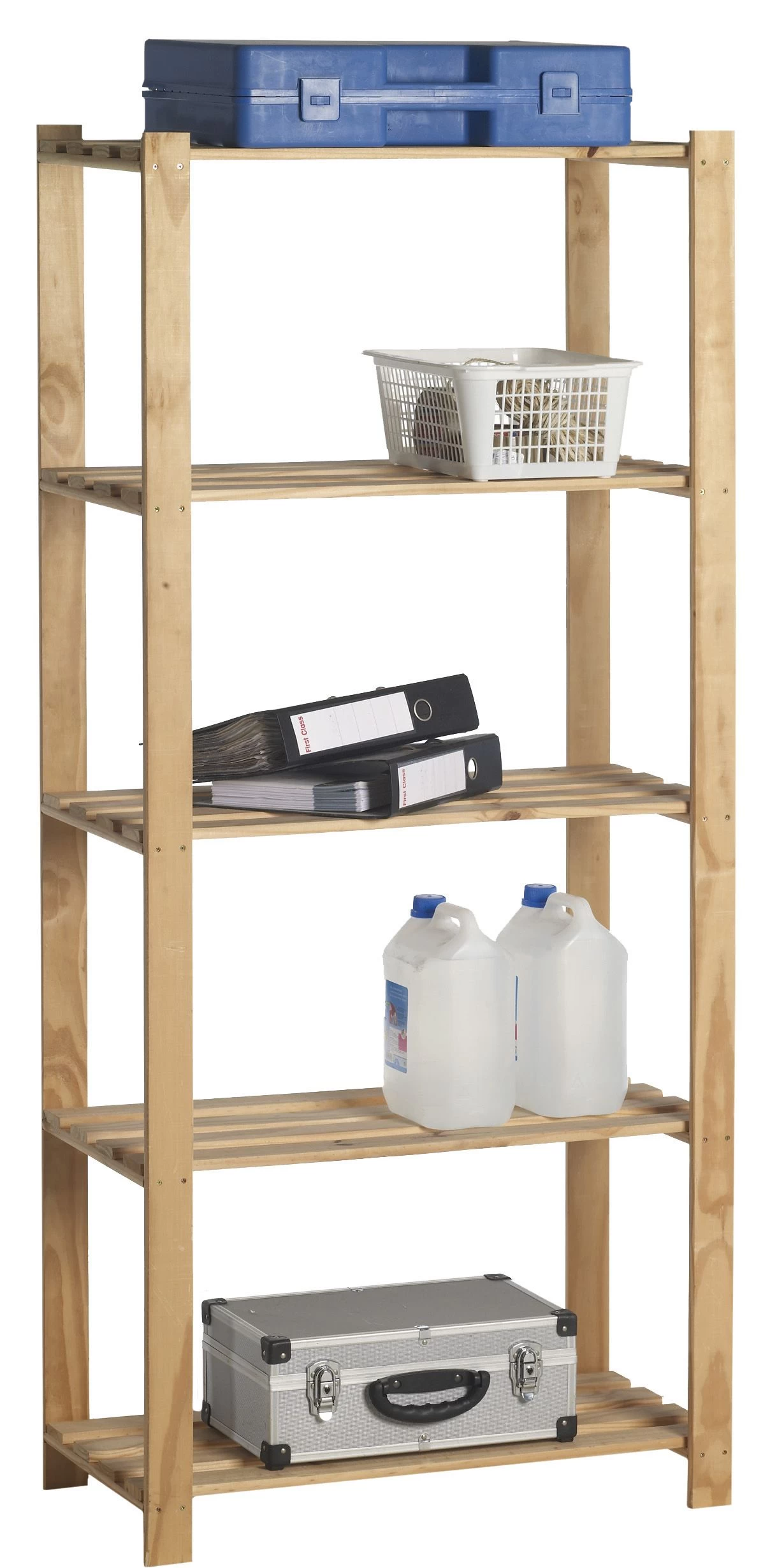 Houten Opbergrek Enkel 4 Houten Opbergrek Enkel - Afbeelding 2