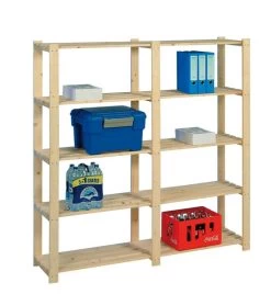 Houten Opbergrek Dubbel 30 Kg -Songmics Winkel 57bbfacf2bd13 gah209 image 3 1471937231 H209 cdf6