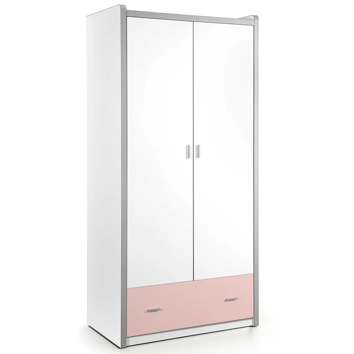 Kledingkast Bonny 2 Deuren - Roze 3 Kledingkast Bonny 2 Deuren - Roze