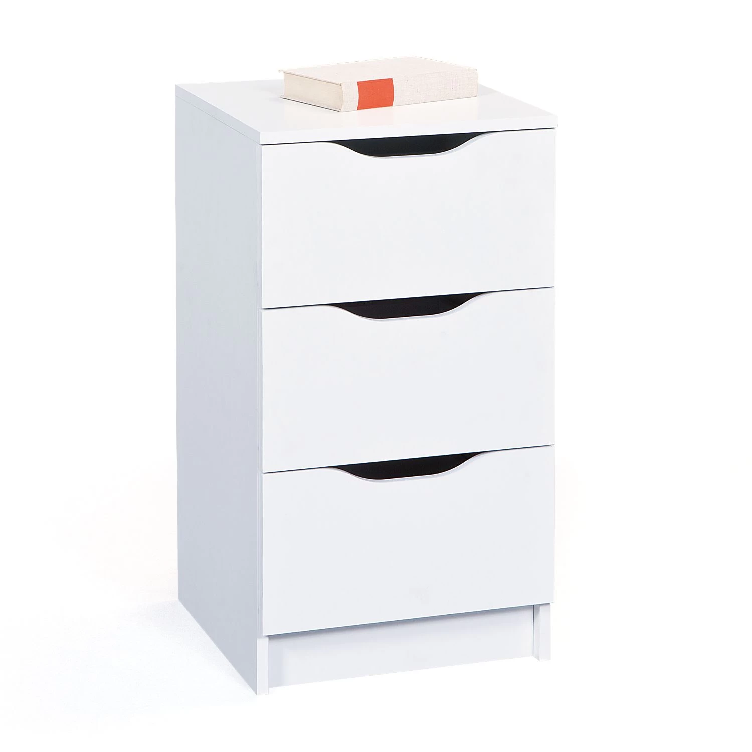 Ladekast Westphalen 3 Laden - Wit 3 Ladekast Westphalen 3 Laden - Wit