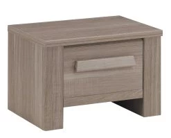 Nachtkastje Haron Met Lade - Grijze Eik