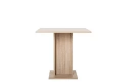 Eettafel Christina 80cm - Eik Decor -Songmics Winkel 5c49bf4611752 fn2425 image 3 1548336966 Christina se frontal 4364