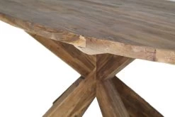 Eettafel Mosy 220x110cm Ovaal Met Kruispoot – Vintage/teak -Songmics Winkel 5c6fb3c358c13 hsmjh210v image 4 1550824387 MJH210V 3 825e