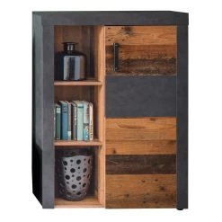 Opbergkast Indy | 87 X 34 X 118 Cm | Old Wood-decor -Songmics Winkel 5c854086 a4fd 47c2 9c43 58e992a5c149 f3d7