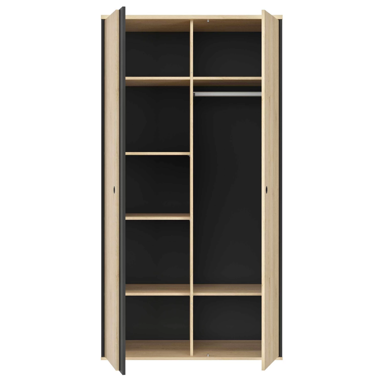 Kledingkast Dean 2 Deuren - Afbeelding 4