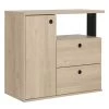 Commode Dean 90cm, 2 Laden & 1 Deur - Kastanjehout Decor -Songmics Winkel 5c8902ea41157 gtg72160 image 1552483050 G72160 04 OK 0d8e