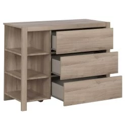 Commode Eliana 3 Lades En 3 Open Vakken - Eik -Songmics Winkel 5c891599665e6 gtg75160 image 5 1552487833 2 ETHAN CG75 MG75 2 1G75160 03 OK d391
