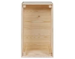 Stapelkist Valloni | 65 X 31,5 X 23 | Grenenhout | Kleur: Grenen -Songmics Winkel 60100470 03 bd56