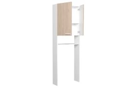 Toilet- & Wasmachinekast Wessel - Eik/wit 12 Toilet- & Wasmachinekast Wessel - Eik/wit -Songmics Winkel 604837 CO eb76