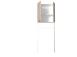 Toilet- & Wasmachinekast Wessel - Eik/wit 9 Toilet- & Wasmachinekast Wessel - Eik/wit -Songmics Winkel 604837 FO 6850