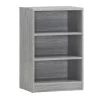 Boekenkast Spacio 55cm Met 2 Legplanken - Grijze Eik -Songmics Winkel 6105 5 1bc5