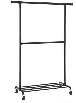 Songmics CHIC INDUSTRIAL KLEDINGREK Op Wielen - 110 Kg Belasting -Songmics Winkel 61vp2F0p0 L. AC SL1500 8039
