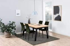 Eettafel Brian 180cm Rechthoekig Visgraat - Eiken Decor/zwart -Songmics Winkel 62AD8548 CDD6 4B00 9FE7 EB3E6F183D95 c6fb