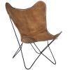 Lounge Stoel Leder/metaal Cognac 1 Lounge Stoel Leder/metaal Cognac -Songmics Winkel 65004 ef1d