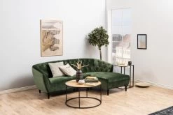 Salontafel Dover Ø80 - Zwart/wilde Eik -Songmics Winkel 6A23A568 DBC3 4BD3 A9F0 5F5BABE32A4D 913a