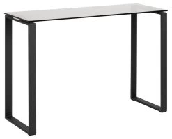 Sidetable Nicola 110cm - Grijs Getint Glas/zwart -Songmics Winkel 6C5C518A 7945 4028 9DAC 0BFDDDC0966F 48bf