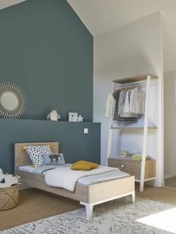 Kledingrek Ciana 1 Lade - Eik/wit -Songmics Winkel 6 MARCEL CP2A MP2A 6 A 09 34a1