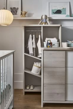 Opbergkast Binno 4 Legplanken 1 Roede - Gebleekte Den/wit -Songmics Winkel 6 SACHA CP10 MP10 06 Z 09 437a