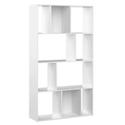 Boekenkast Calgary - Wit -Songmics Winkel 7020X2100X00 Toronto Bookcase White 5 6fc0