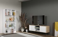 Boekenkast Calgary - Wit -Songmics Winkel 7020X2100X00 Toronto Bookcase White 8 9bd9