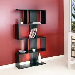 Boekenkast Sigma - Zwart -Songmics Winkel 7068A7600X00 Sigma black 1 2348