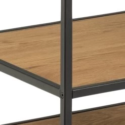 Vestiaire Dover 77cm - Zwart/wilde Eik -Songmics Winkel 706DE1F7 8B02 4131 B0FF B4F491A06631 3c61