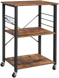 Keukentrolley Gary - Bruin/zwart -Songmics Winkel 713W7VojCvL. AC SL1500 303f