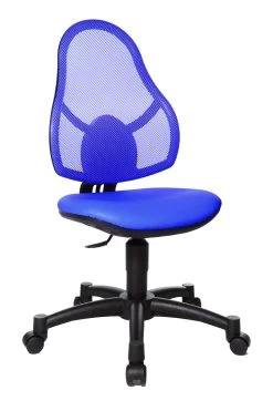 Kinderbureaustoel Open Art Junior - Blauw -Songmics Winkel 71430 S18 FM f133