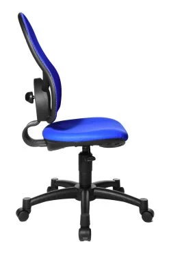 Kinderbureaustoel Open Art Junior - Blauw -Songmics Winkel 71430 S18 seitl FM 889f