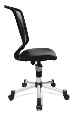 Kinderbureaustoel Titan - Zwart 12 Kinderbureaustoel Titan - Zwart -Songmics Winkel 71487 S10 seitl 1 e1ca