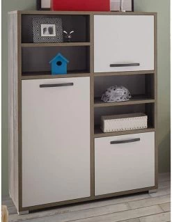 Commode Petrus 96cm Met 3 Deuren - Wit/drijfhout -Songmics Winkel 71oqV PHHIL. AC SL1500 4927