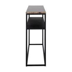 RICHMOND Sidetable Orry 140x30cm - Bruin/zwart -Songmics Winkel 7218 2 5c44