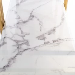 RICHMOND Wandkast Lagrange 165cm 3 Legplanken - Goud/wit -Songmics Winkel 7257 8 21b6