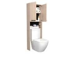 Toilet- En Wasmachinekast Dotan - Eik -Songmics Winkel 726637 COD 277b