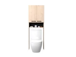 Toilet- En Wasmachinekast Dotan - Eik -Songmics Winkel 726637 FD 13a4