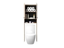 Toilet- En Wasmachinekast Dotan - Eik -Songmics Winkel 726637 FOD 6975