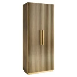 RICHMOND Wandkast Ironville | 80 X 42 X 191 Cm | Gold Design