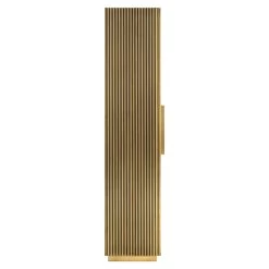 RICHMOND Wandkast Ironville | 80 X 42 X 191 Cm | Gold Design -Songmics Winkel 7607 2 2339