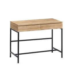 Elegante Eiken Zwarte Make-up Tafel - Opbergruimte En Stijl -Songmics Winkel 793ELG4101 6 22b1