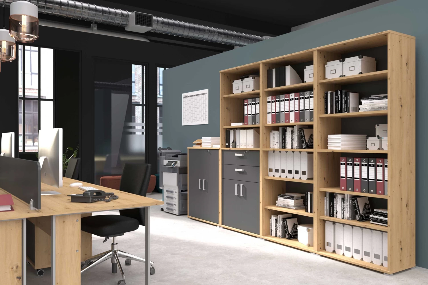 2 Lades En 2 Deuren The Office 5 2 Lades En 2 Deuren The Office - Afbeelding 3