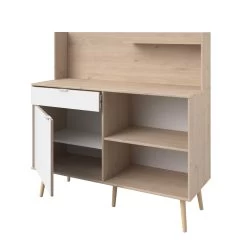 Keukenkast Filipa 118cm, 1 Deur & 1 Lade - Wit/eik Decor 18 Keukenkast Filipa 118cm, 1 Deur & 1 Lade - Wit/eik Decor -Songmics Winkel 803332 OLGA D OUV 20181219003217 409c