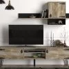 Tera Home TV-meubel | 100% Melamine Gecoat | 18mm Dikte | Metalen Poten | Beige Hout -Songmics Winkel 804TRH3030 20 201 f2c7