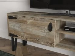 Tera Home TV-meubel | 100% Melamine Gecoat | 18mm Dikte | Metalen Poten | Beige Hout -Songmics Winkel 804TRH3030 20 204 d8c8