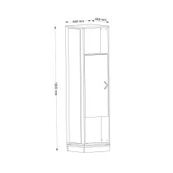 Garderobeset Tera Home | 44 X 44 X 180 Cm | Inclusief Spiegel | Walnoot 13 Garderobeset Tera Home | 44 X 44 X 180 Cm | Inclusief Spiegel | Walnoot -Songmics Winkel 804TRH4108 20 209 e94d