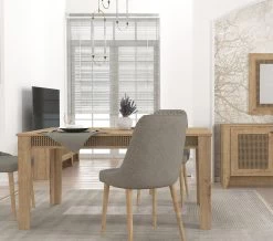 Tera Home Eettafel | 100% Gemelamineerd | Eiken Afwerking 16 Tera Home Eettafel | 100% Gemelamineerd | Eiken Afwerking -Songmics Winkel 804TRH4210 20 203 8346