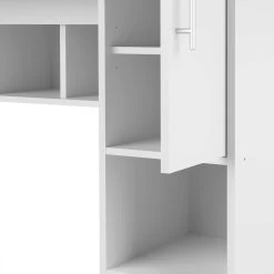 Keukenkast Liana Voor Magnetron - Wit -Songmics Winkel 8070X2121A80 Louise white 9 dc59